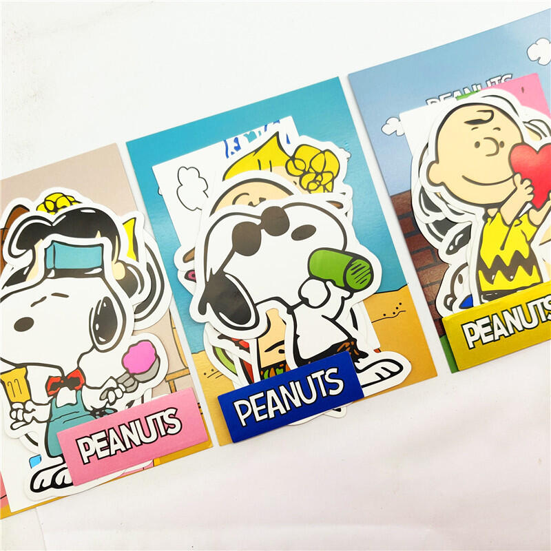 Laptop Editing Accessories - Çizgi Film Snoopy Su Geçirmez Çıkartmalar