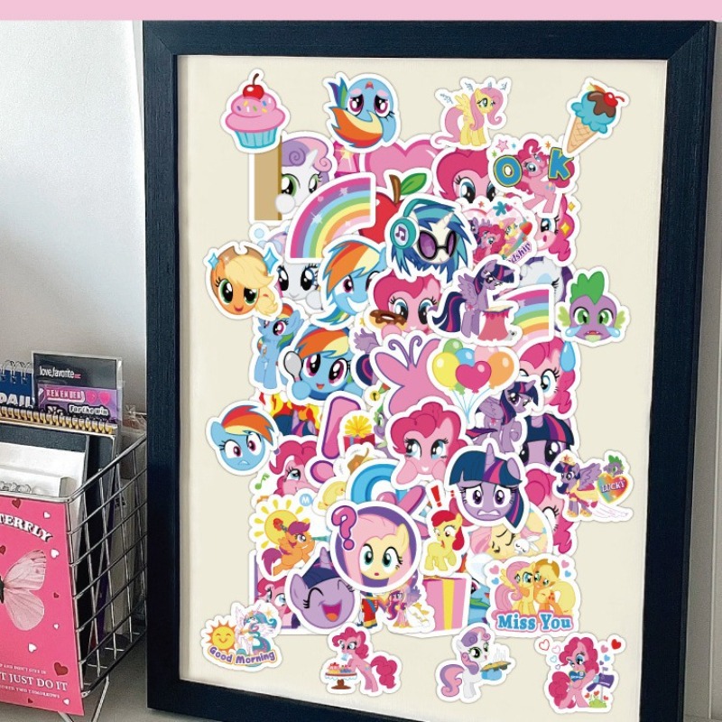 Laptop Accessories Wholesale - Karikatür My Little Pony Çıkartmalar DIY