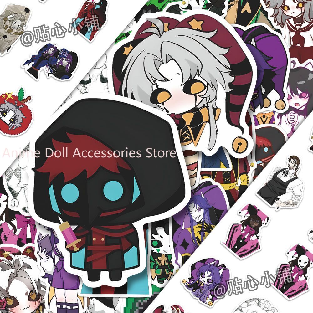 Laptop Accessories - 73 adet Freak sirk Pierrot Anime