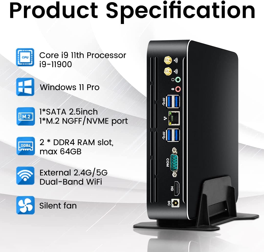 Intel Cpu Core I7 - Partaker 11. Nesil Intel Mini PC