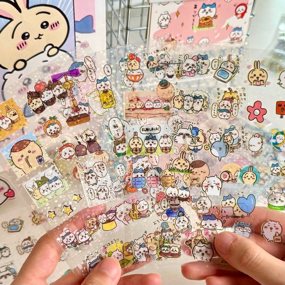 Laptop Accessories Wholesale - 30 adet Chiikawa lazer çıkartmalar karikatür
