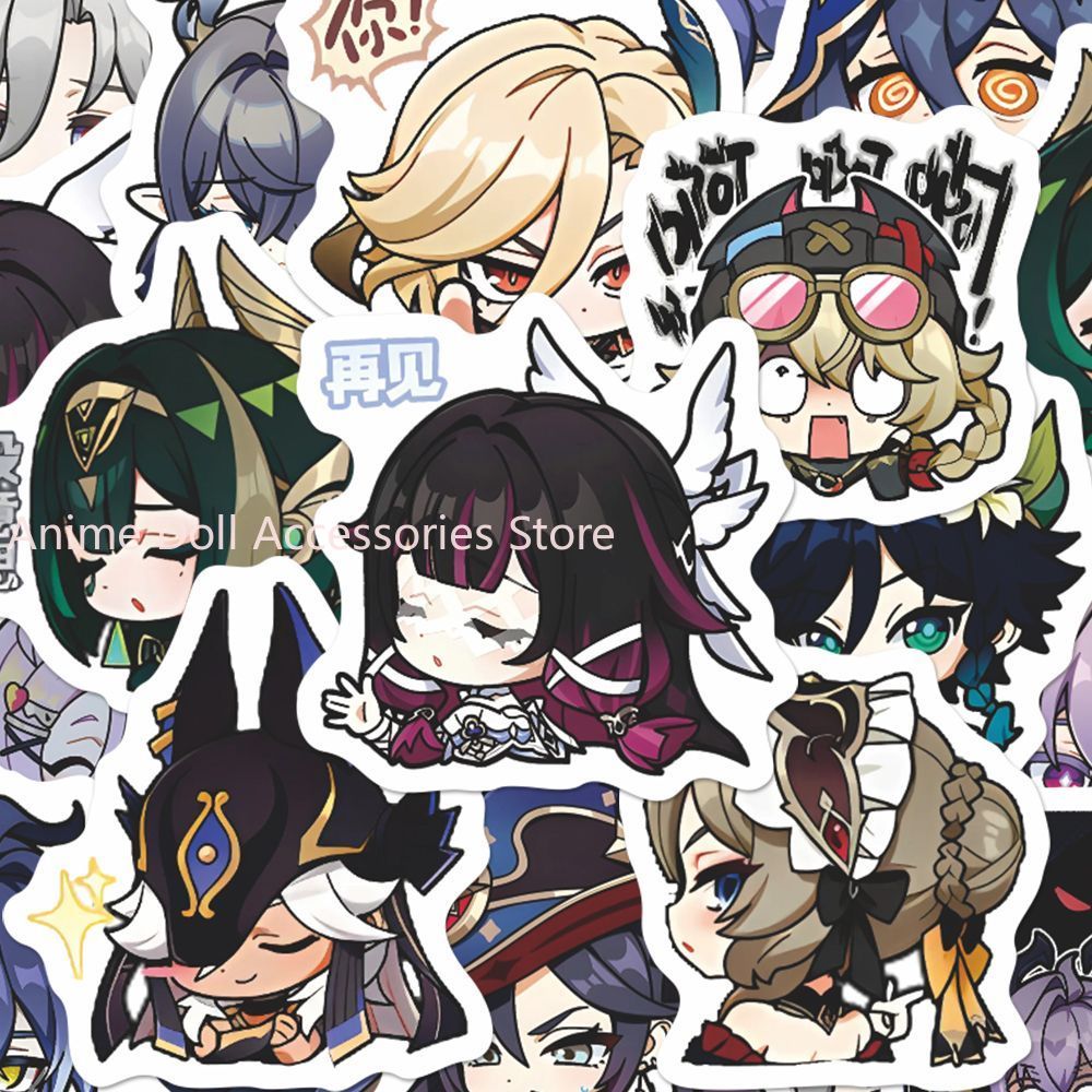 Laptop Accessories - 64 adet Genshin Impact Moon Maiden