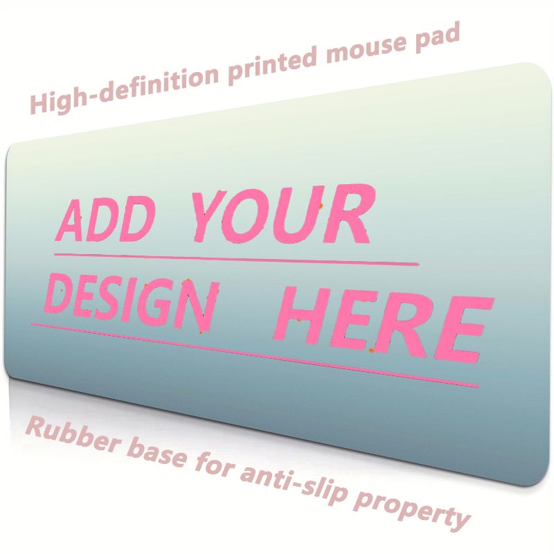 Laptop Accessories For Gift - Özel Fotoğraflı Oyun Mouse Pad'i Kişiselleştirilmiş