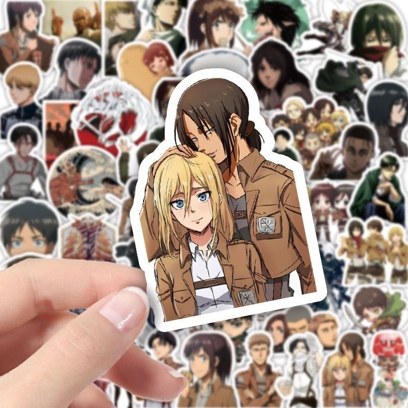 60 adet Titan Anime çıkartmala - Laptop Accessories Wholesale incelemesi ve fiyatı