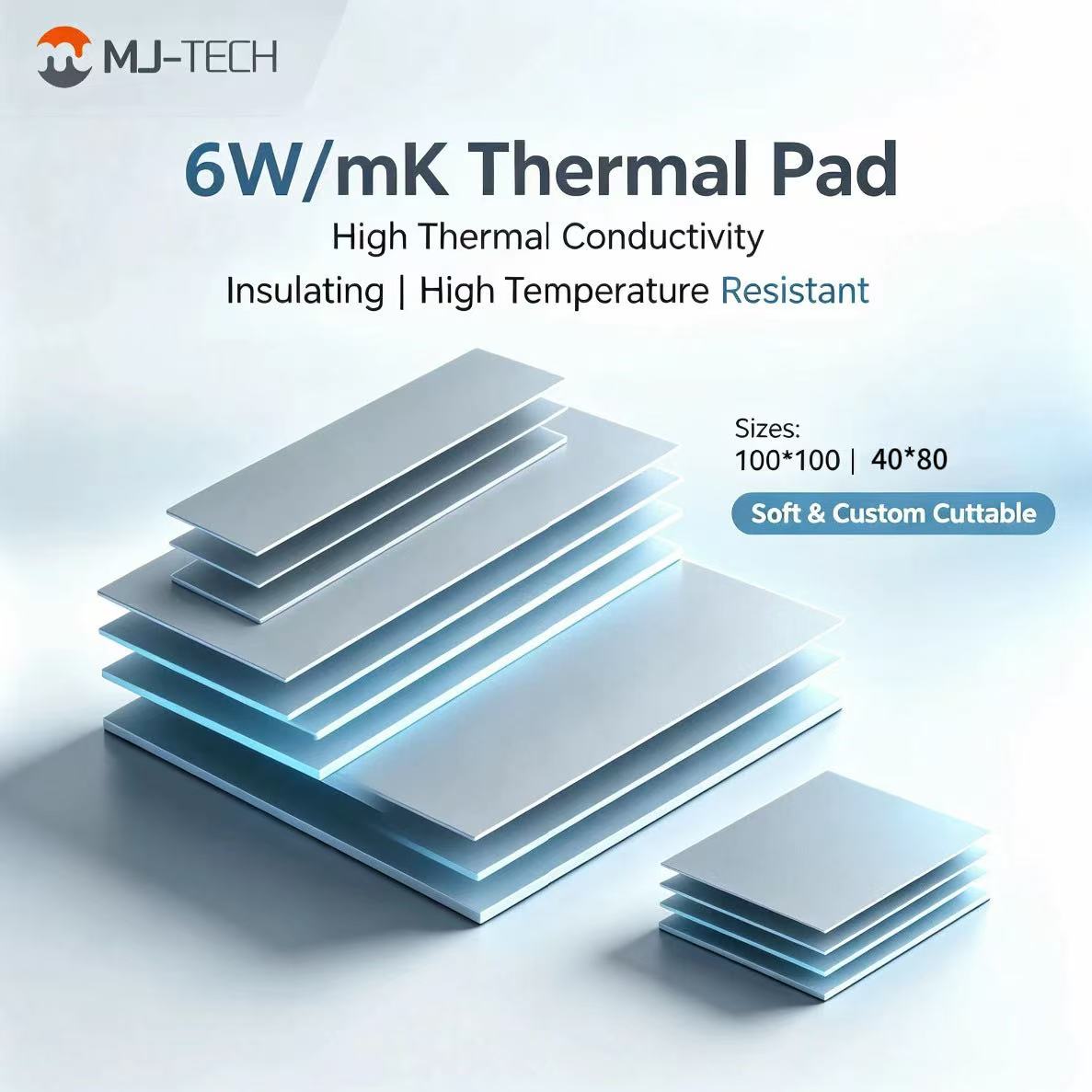 MJ-TECH 6W/mK Termal Ped İletk - Laptop Cooling Pad incelemesi ve fiyatı