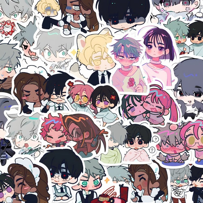80 adet/takım karikatür Anime  - Laptop Accessories For Gift incelemesi ve fiyatı
