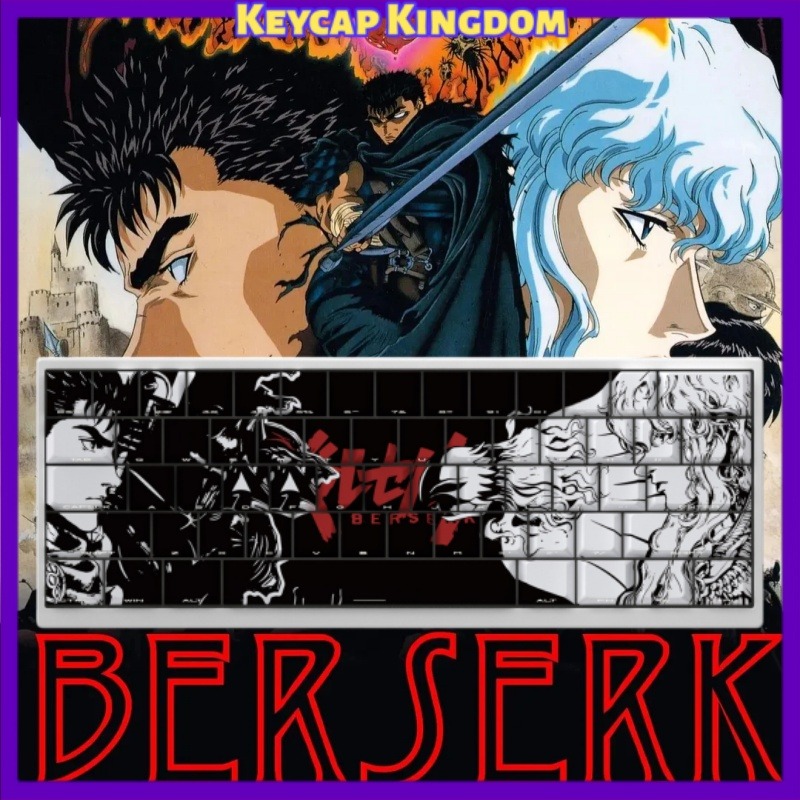 BERSERK Tema Anime Klavye Tuş  - Laptop Accessories For Gift incelemesi ve fiyatı