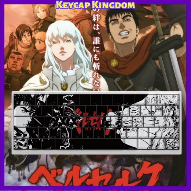 BERSERK Tema Anime Klavye Tuş  - Laptop Accessories For Gift incelemesi ve fiyatı